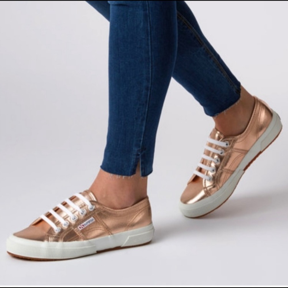 Rose Gold Superga 2750 COTMETU